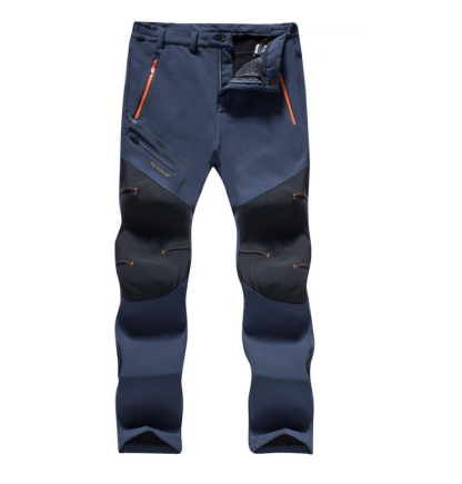 Men's Fleece-Lined Waterproof Cargo Pants – Plus Size Quick-Dry Winter Hiking Pants ❄️👖🌲