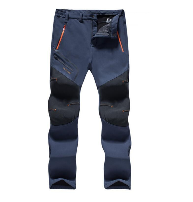 Men's Fleece-Lined Waterproof Cargo Pants – Plus Size Quick-Dry Winter Hiking Pants ❄️👖🌲