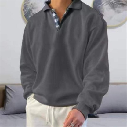 Gentleman Ocean Casual Cashmere Basic Sweater