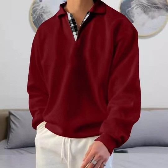 Gentleman Ocean Casual Cashmere Basic Sweater
