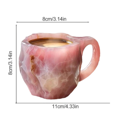 (🌲Christmas Hot Sale ) ⭐2025 New Mineral Crystal Coffee Mugs