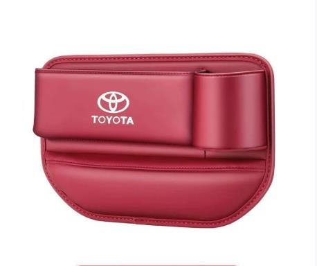 ✨Hot Selling Products of 2025🔥Exclusive Logo Leather Car Seat Storage Box With Water Cup Holder