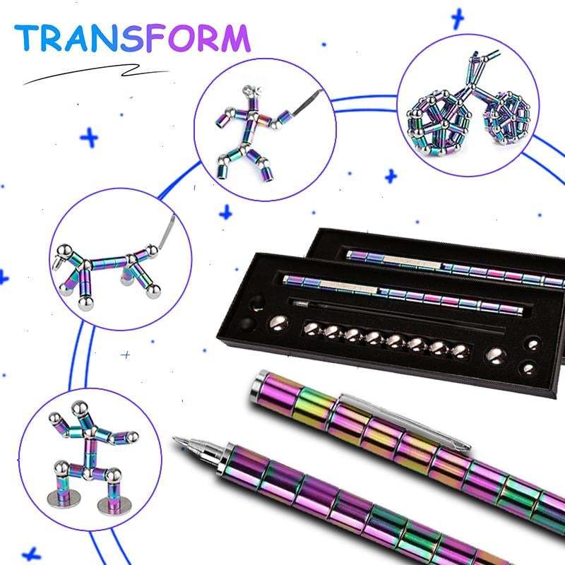 Decompression magnetic levitation multifunctional magnetic toy