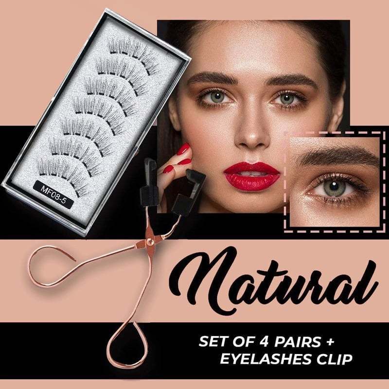 🔥🔥 REUSABLE MAGNETIC EYELASH KIT-PLAWLTD