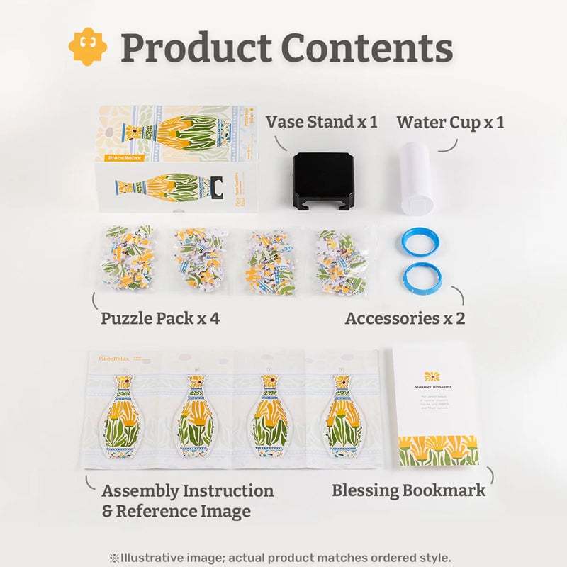 🔥LAST DAY 49% OFF - 💐🧩✨3D Art Puzzle Vase-PLAWLTD