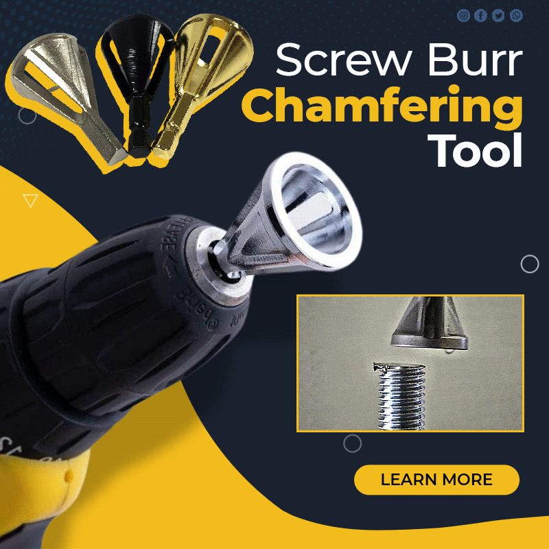 🔥47% OFF-Screw Burr Chamfering Tool-PLAWLTD