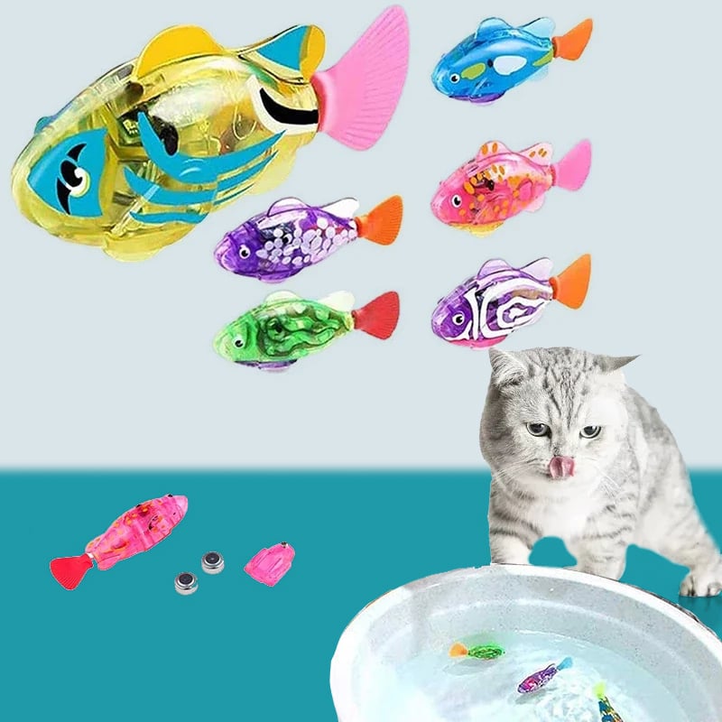 Electric Fish Cat Toys-PLAWLTD