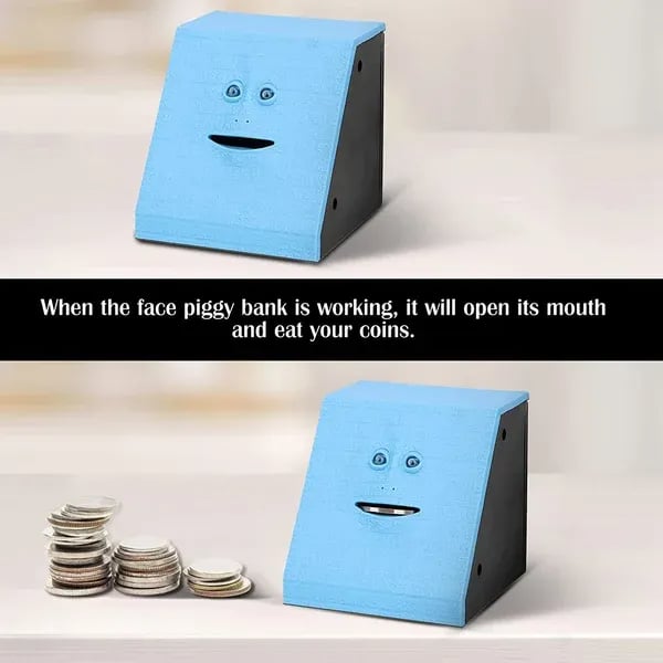 🔥2024 HOT SALE 49% OFF - Coin Eating Face Bank🔥