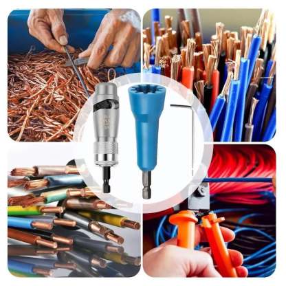  Wire Stripping Tool & Wire Twisting Connector