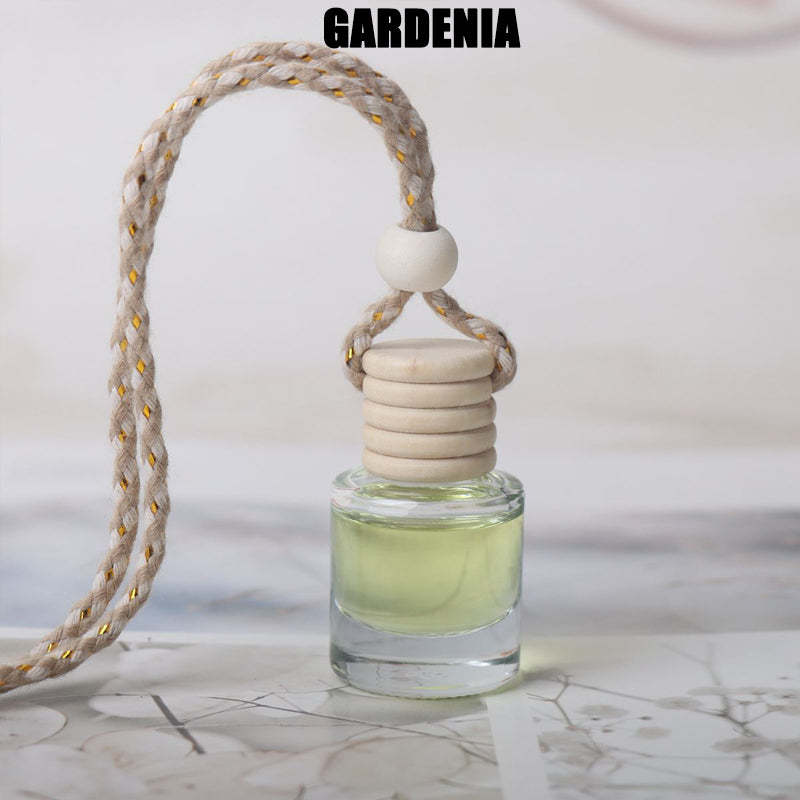 Cylindrical bottle car perfume pendant