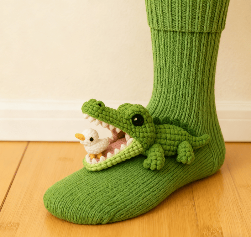 🔥Hot Sale-2025 Architecturm®3D Knit Animal Socks🧦