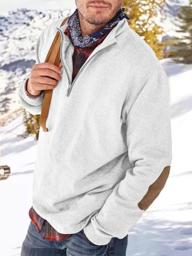 (🔥Hot Sale 49% OFF) Men's cashmere zipper casual jacket