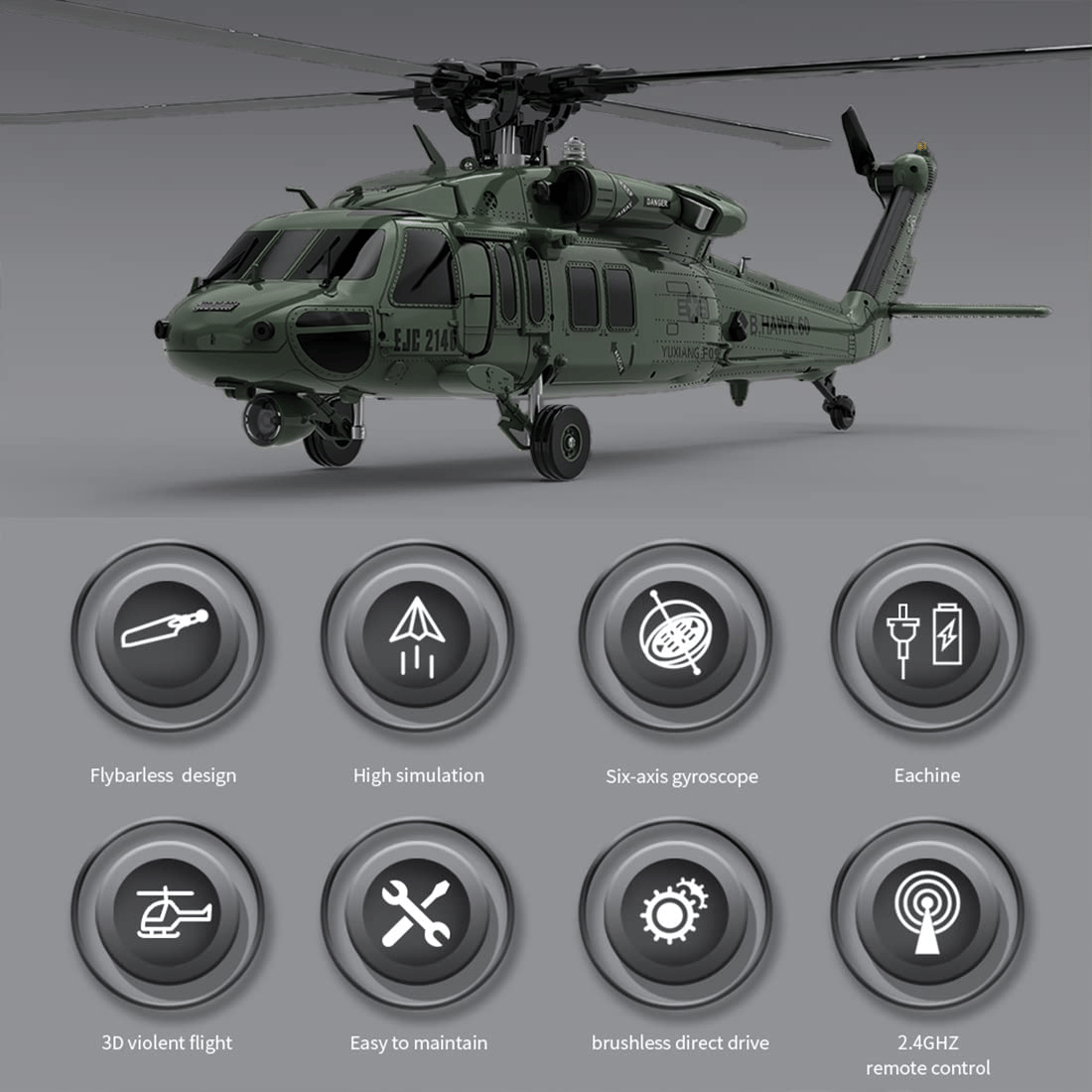 🔥Electric Remote Control Helicopter-PLAWLTD