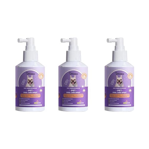 🔥HOT SALE PROMOTION – 49% OFF🔥Teeth Cleaning Spray for Dogs & Cats-PLAWLTD