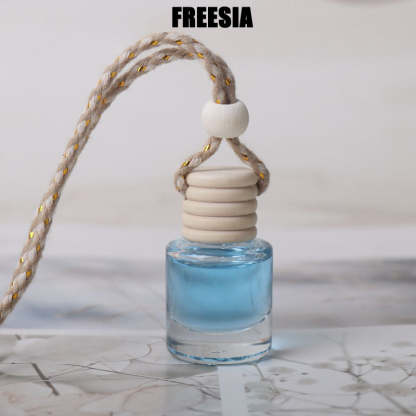 Cylindrical bottle car perfume pendant