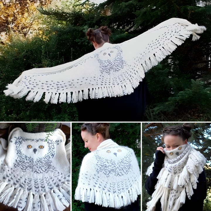 Women’s Sweater Winter Warm Scarf