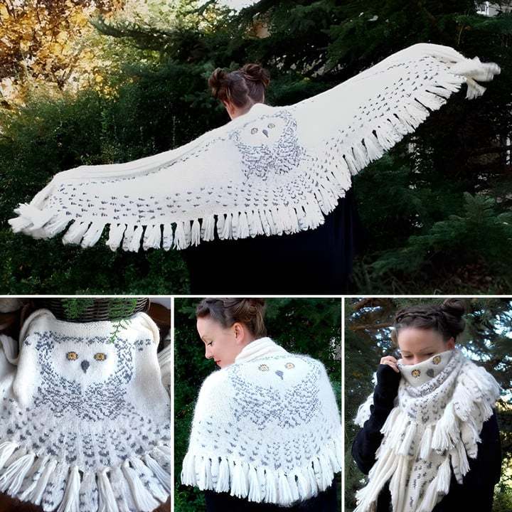 Women’s Sweater Winter Warm Scarf
