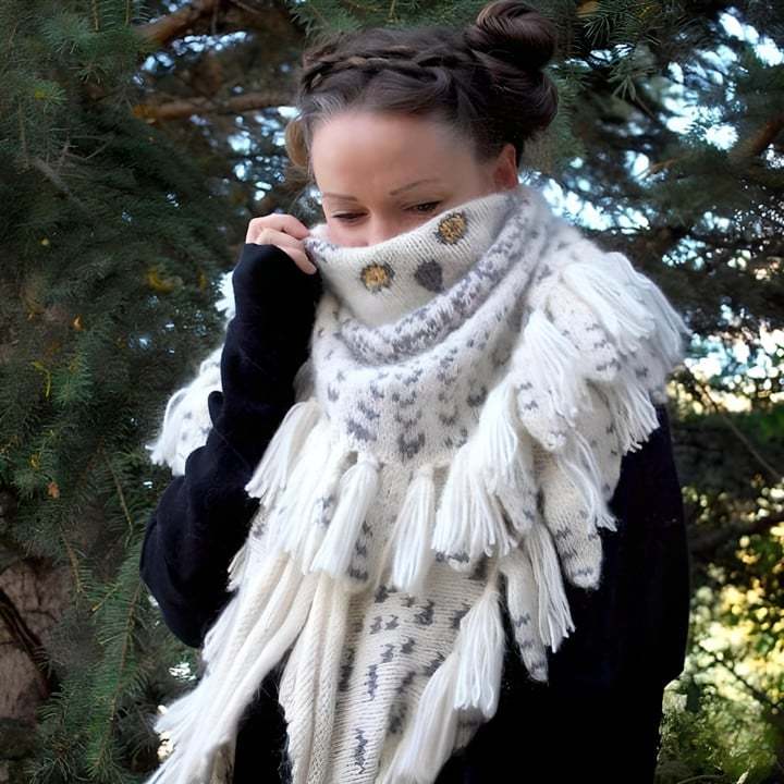 Women’s Sweater Winter Warm Scarf