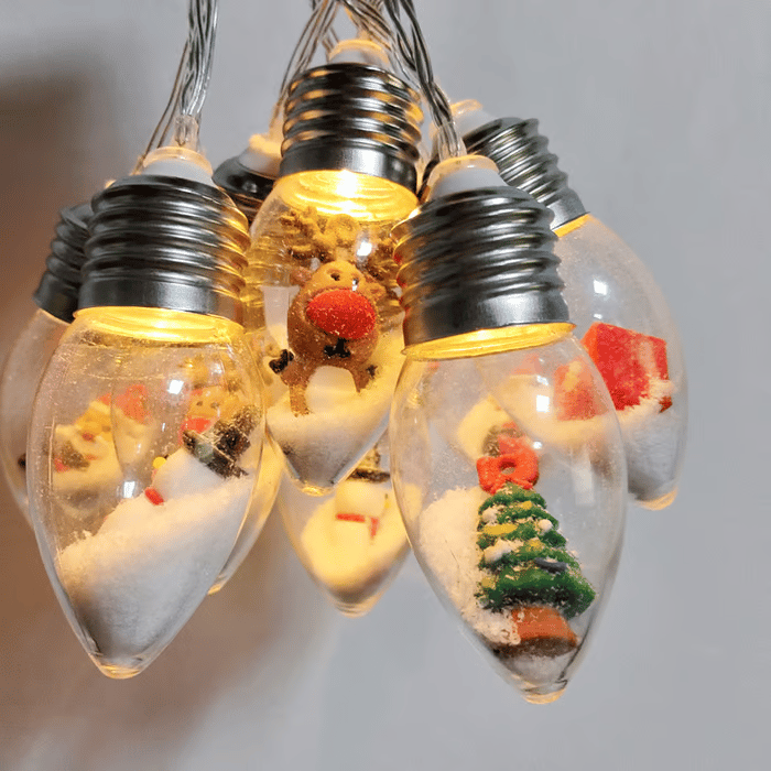 🎄2024 Christmas Vintage Decor String Light - Led Bulbs String Lights🎅