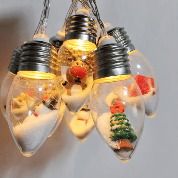 🎄2024 Christmas Vintage Decor String Light - Led Bulbs String Lights🎅