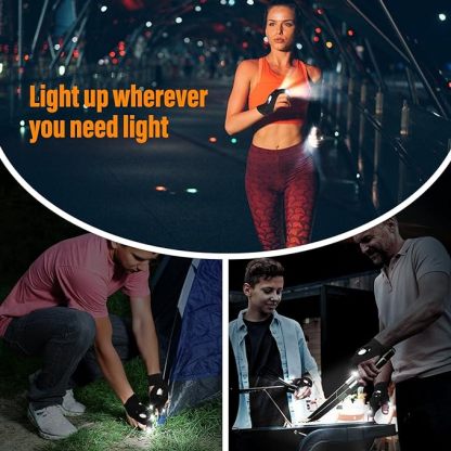 🎄Christmas Sale 49% OFF-LED Flashlight Waterproof Gloves