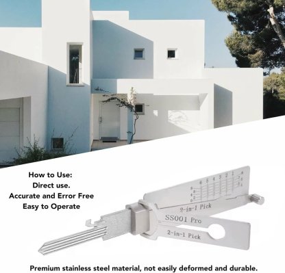 🔥This week special sales - 49% OFF🔥Stainless Steel Key Decoder-PLAWLTD