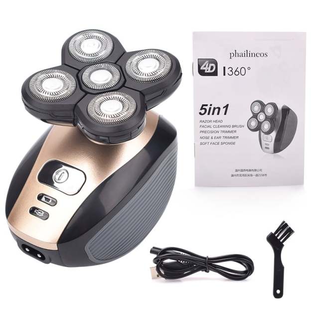 🔥Last Day 49% OFF - 🔥5 In 1 Effortless Head Shaving: Must-Have Shaver For Bald Guys💥 