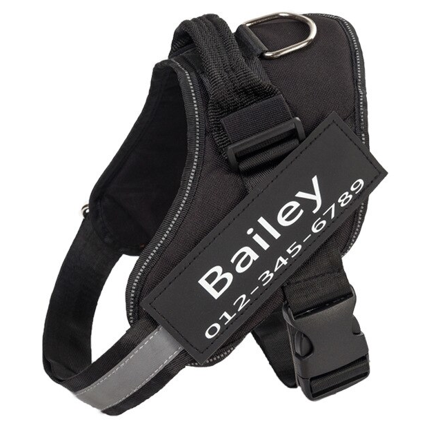 🔥Hot Sale🔥The Personalized NO PULL Harness (Can customize pet's name and your contact information)