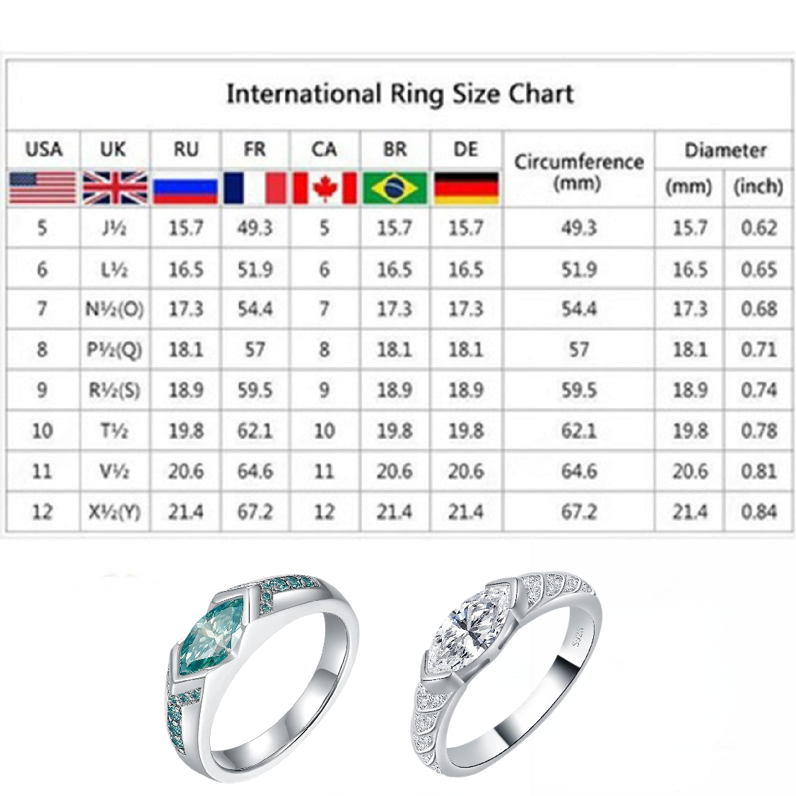 [Copy]💥Last Day Promotion 80% OFF - 🔥DIYSTAR Magnetology Moissanite Diamond Ring💖
