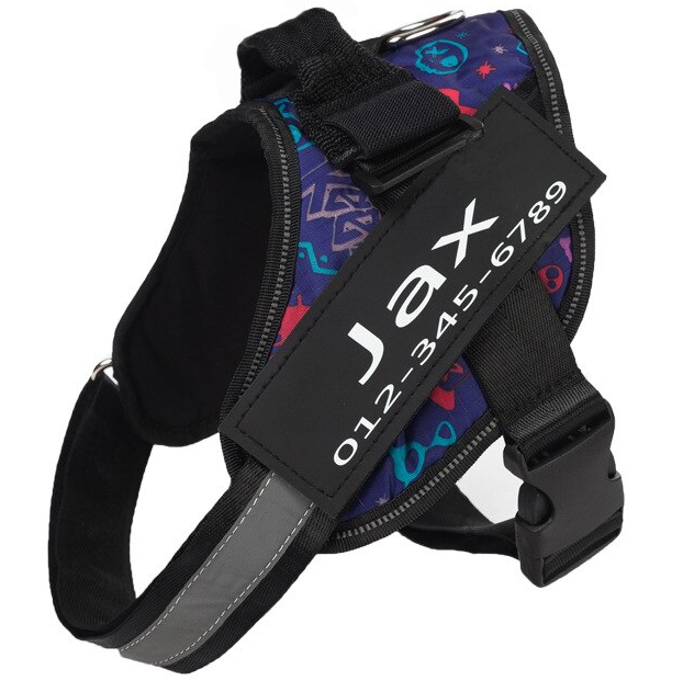 🔥Hot Sale🔥The Personalized NO PULL Harness (Can customize pet's name and your contact information)