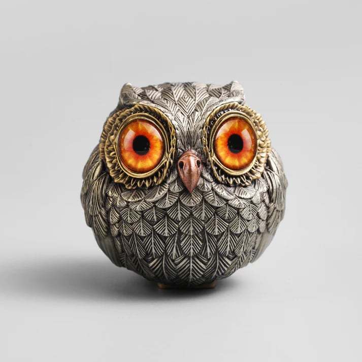 🦉Lucky Owl Guardian-The Wise Watcher of the Felt