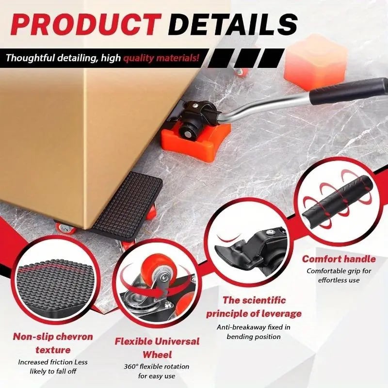 Heavy-Duty 360° Furniture Moving Tool Set – Lift & Slide Up to 1100 lbs Effortlessly-PLAWLTD
