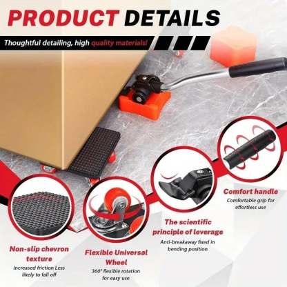 Heavy-Duty 360° Furniture Moving Tool Set – Lift & Slide Up to 1100 lbs Effortlessly-PLAWLTD