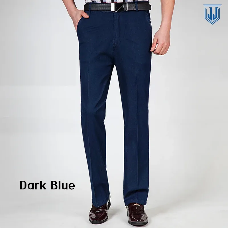 🔥Last Day 50% OFF🔥Men's High Waist Straight Fit Stretch Jeans.