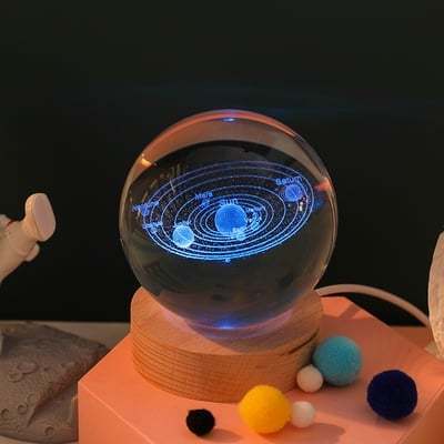 🔥3D Planet Crystal Ball