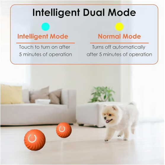 🐶Last Day Promotion - 🎁Automatic Smart Teasing Dog Ball That Can't be Bitten