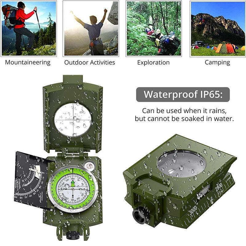 ☸Multifunctional Military Aiming Navigation Compass