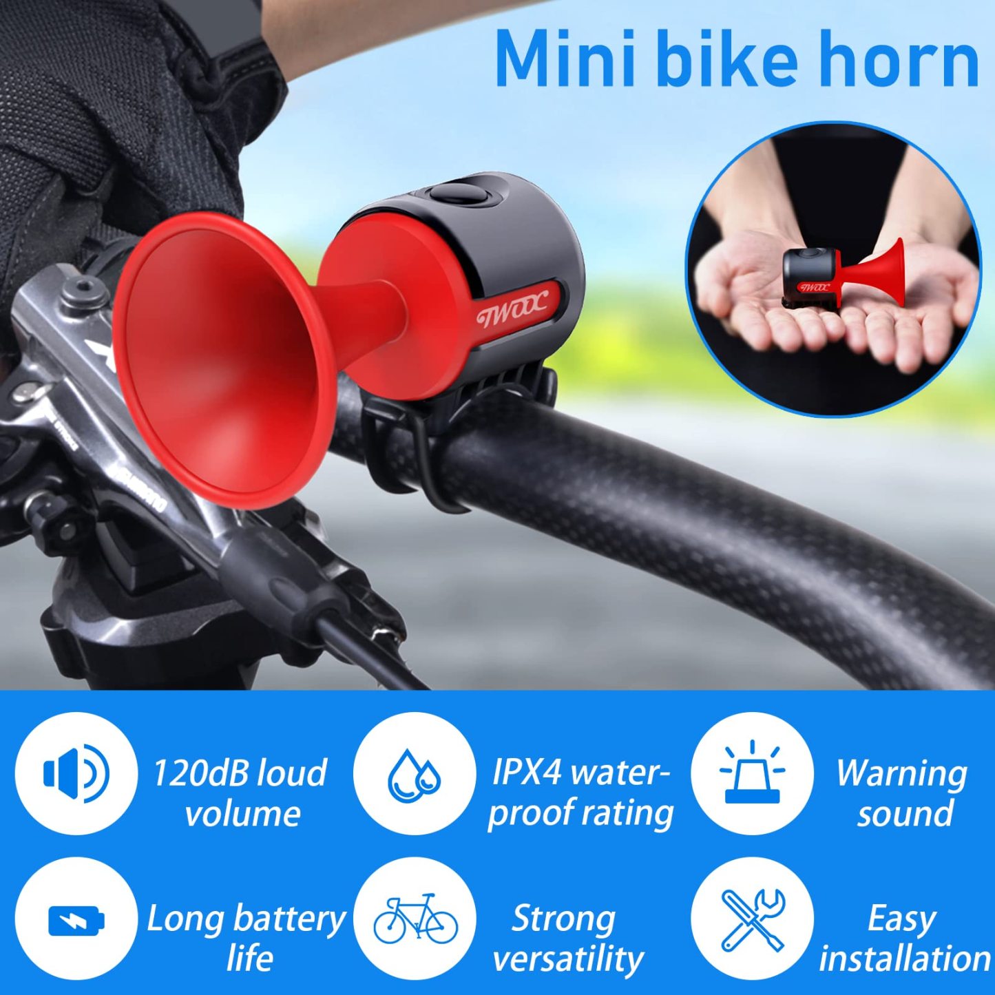🔥Electric Bike Horn🔊-PLAWLTD