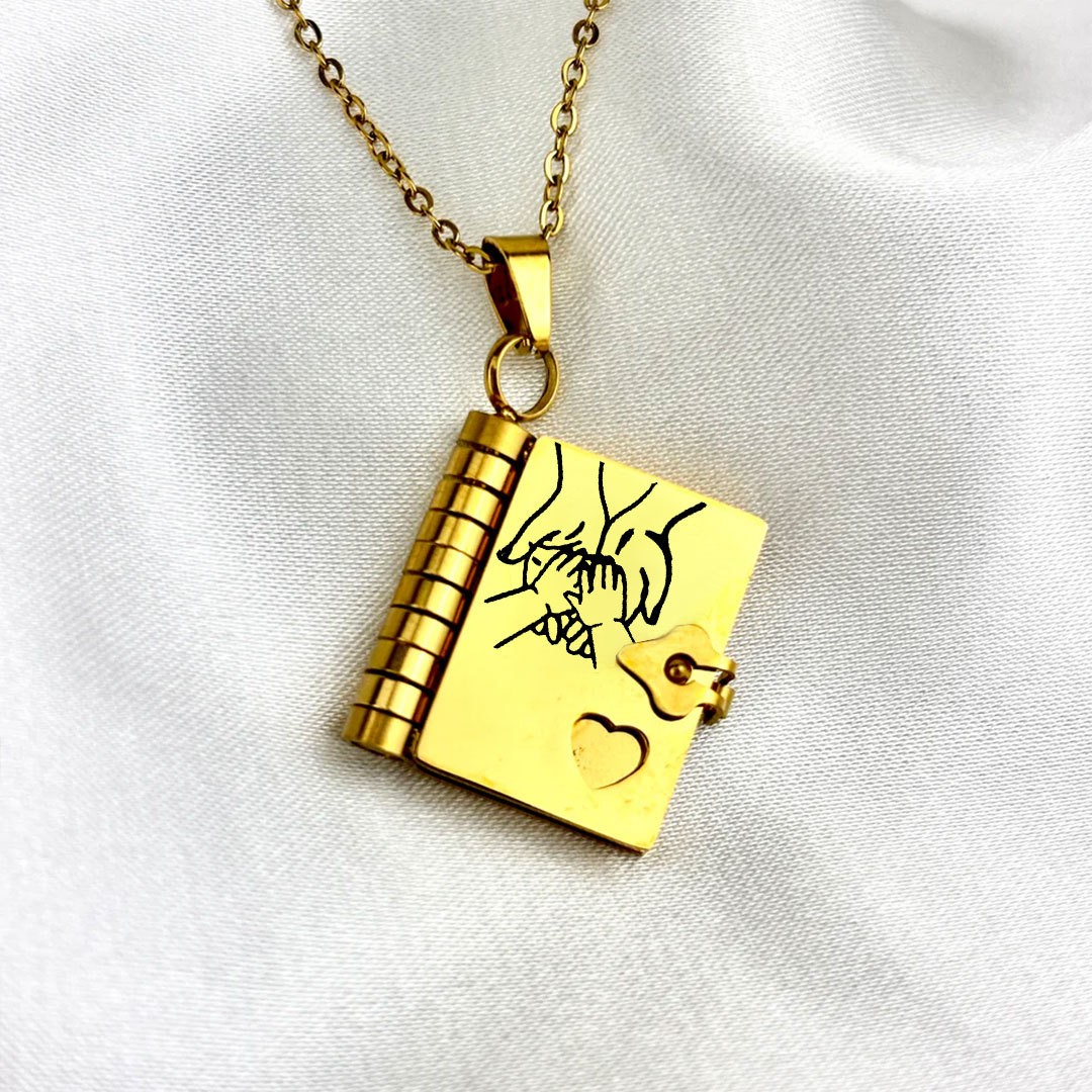 For Daughter - My Incredible Daughter Book Necklace-PLAWLTD