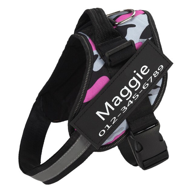 🔥Hot Sale🔥The Personalized NO PULL Harness (Can customize pet's name and your contact information)