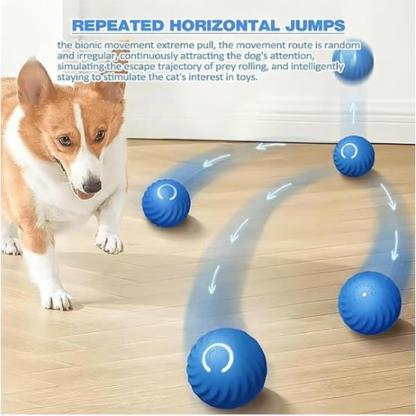 🐶Last Day Promotion - 🎁Automatic Smart Teasing Dog Ball That Can't be Bitten
