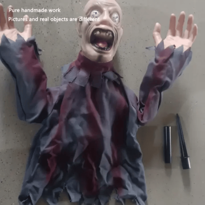 🎃Activated Swing Ghost Prop - Spooky Sound Effects, Adjustable Sizes for Halloween - Create an Authentic Horror😈Free shpping-PLAWLTD