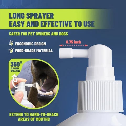 🔥HOT SALE PROMOTION – 49% OFF🔥Teeth Cleaning Spray for Dogs & Cats-PLAWLTD