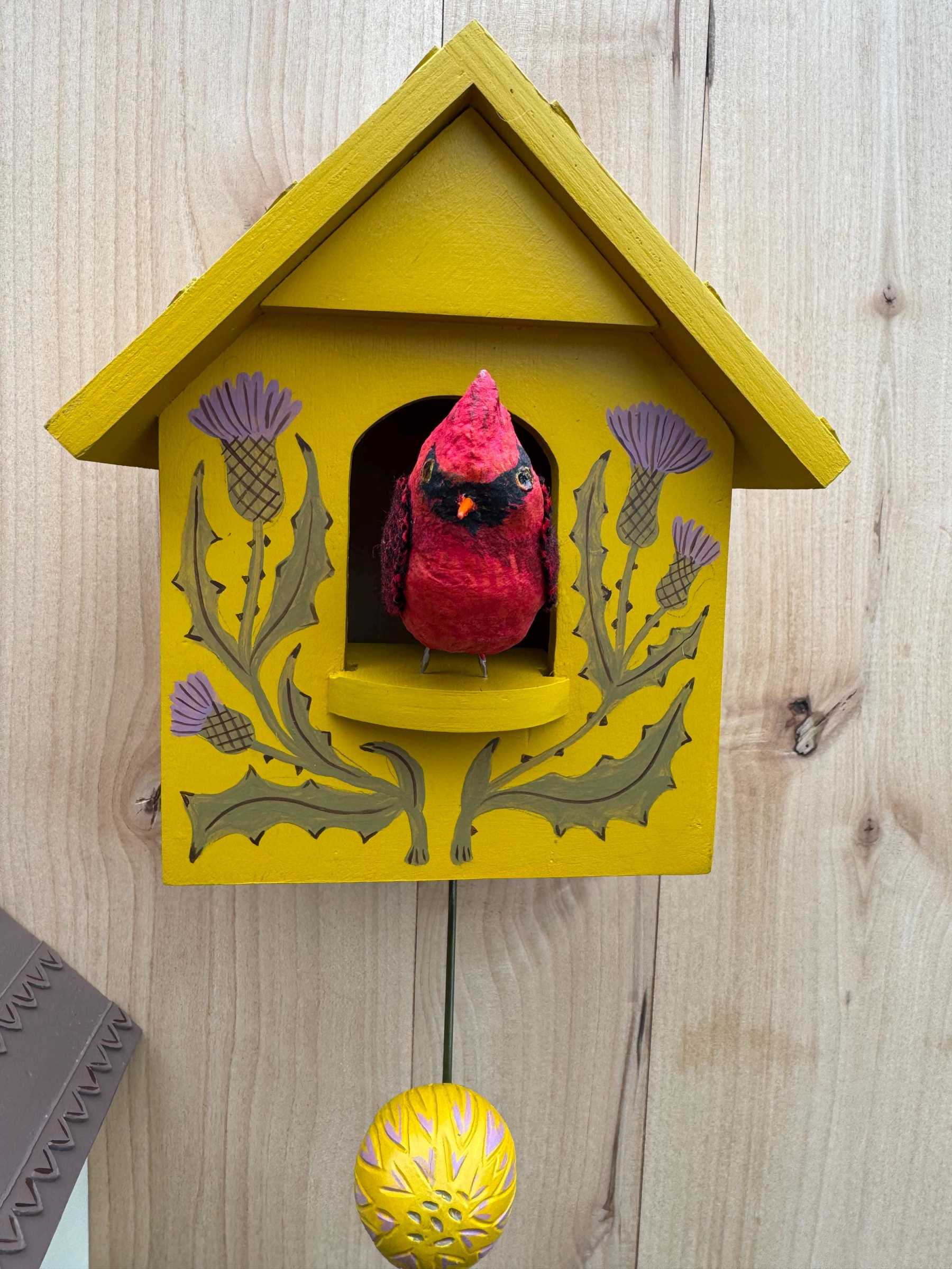 🔥Hot Sales 49% OFF-Whimsical Kinetic Art Birdhouse Wall Decor(✨Same a