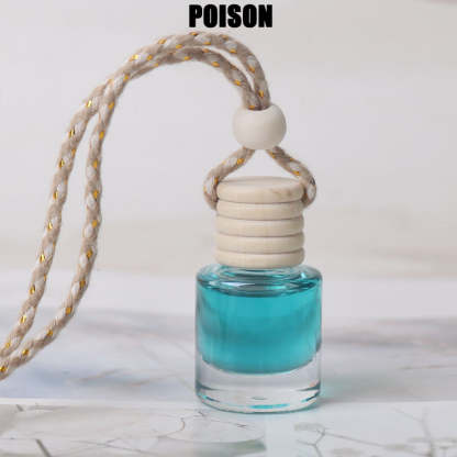 Cylindrical bottle car perfume pendant