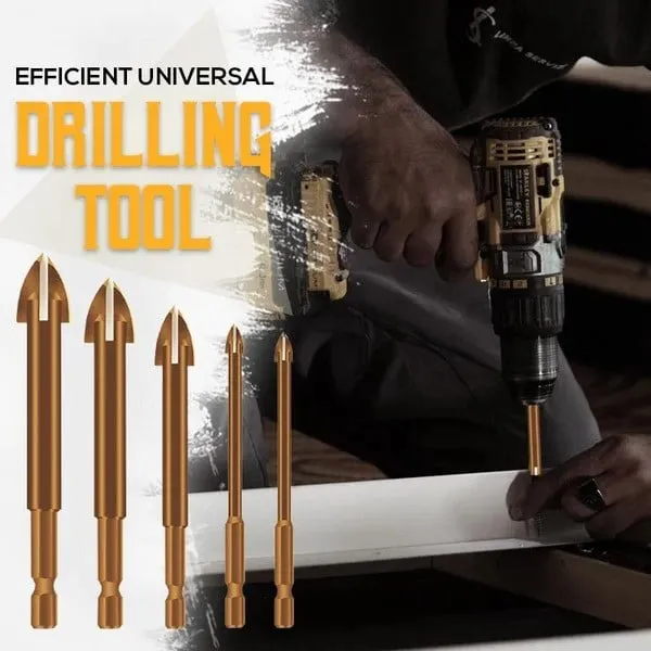 🛠️Efficient Universal Drilling Tool (5PCS)-PLAWLTD