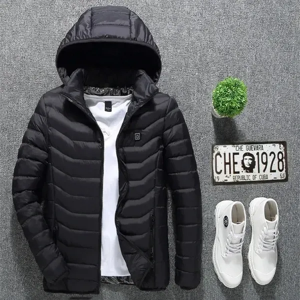 Self Heated Jacket Winter 💧 Waterproof and Stylish! 🌟Modes, Ultimate Versatility! 🕶️ A blend of style and coziness.s 🔋Long Battery, Lasting Warmth!-PLAWLTD