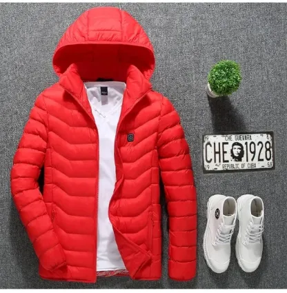 Self Heated Jacket Winter 💧 Waterproof and Stylish! 🌟Modes, Ultimate Versatility! 🕶️ A blend of style and coziness.s 🔋Long Battery, Lasting Warmth!-PLAWLTD
