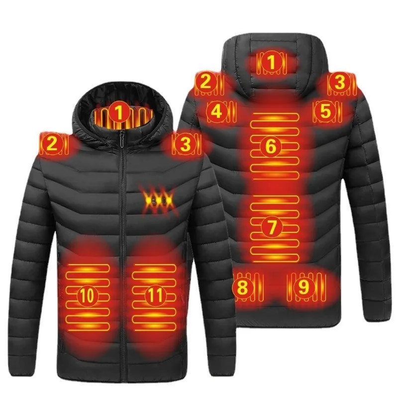 Self Heated Jacket Winter 💧 Waterproof and Stylish! 🌟Modes, Ultimate Versatility! 🕶️ A blend of style and coziness.s 🔋Long Battery, Lasting Warmth!-PLAWLTD