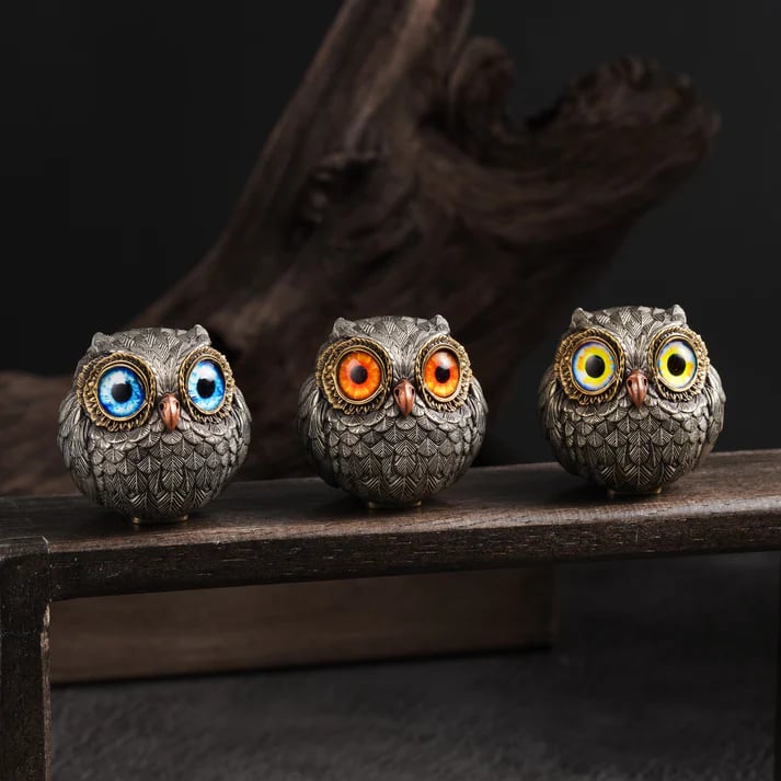 🦉Lucky Owl Guardian-The Wise Watcher of the Felt